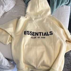essentials hoodie new with tags